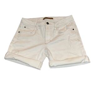 Joe’s Jeans cream Vintage Reserve denim jean shorts size 26